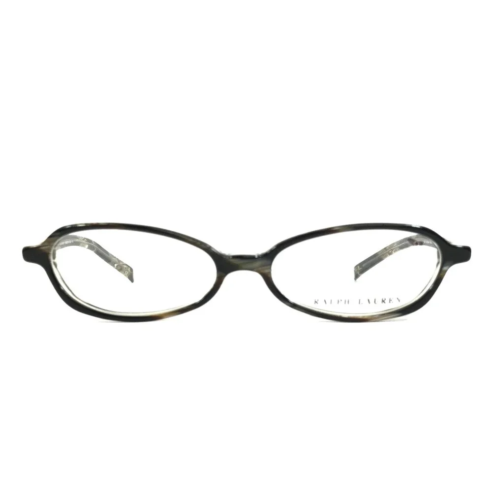 Vintage Ralph Lauren Petite Eyeglasses Frames RL1383 666 Brown Horn 47-14-130
